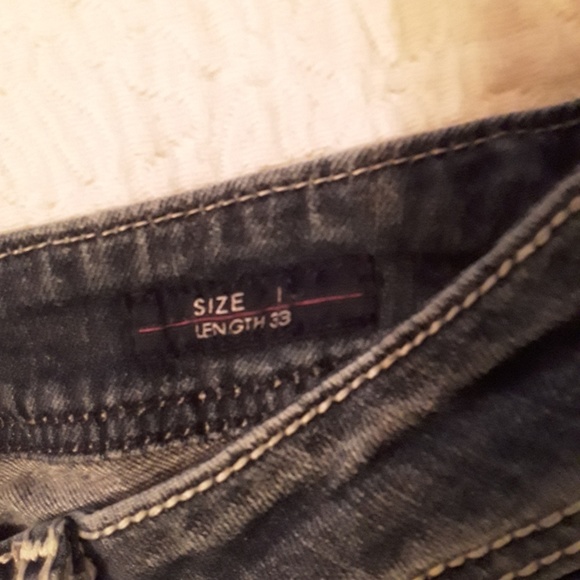 Vigoss 'Dublin' Slim Boot Cut Embellished Jean - Picture 4 of 5